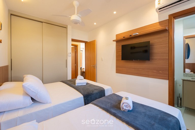 Apto en Condominio c/ Piscina y Parrilla VBR0020