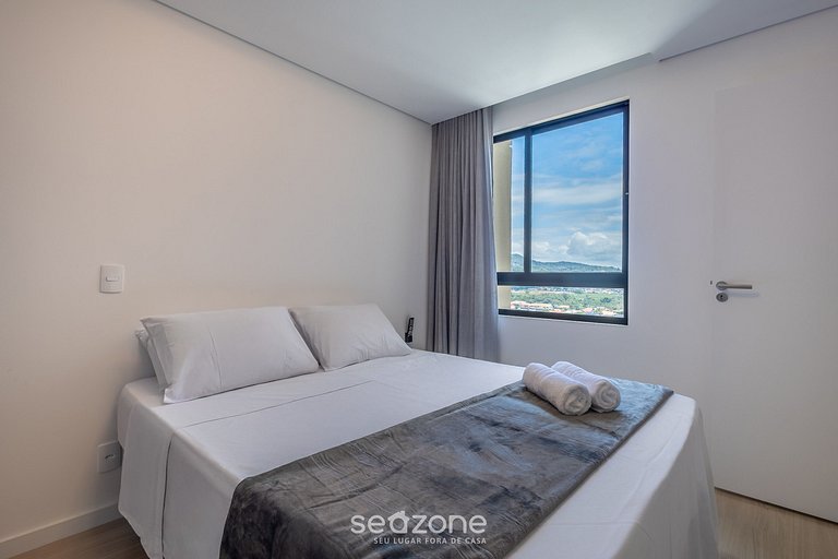 Apto c/ Churrasqueira a 400m da Praia SKL1203