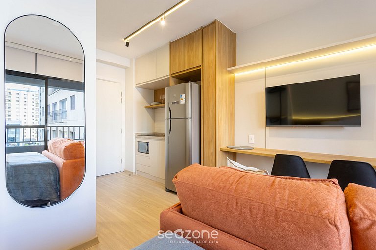 Moderno en Edificio c/ Gim. en Brooklin EMNR0509