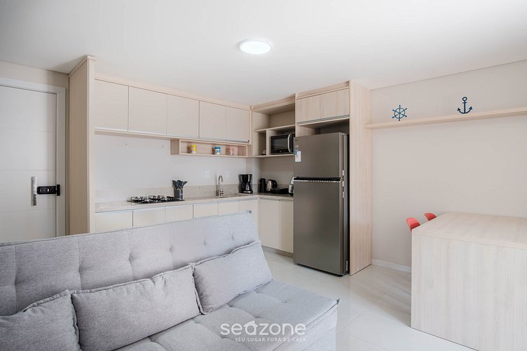 Estúdio em Cond. c/ Pisc. a 550m Praia TOR0407