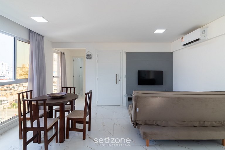 Apt c/ 2 suites e barbacoa, a 900m del mar CII0701