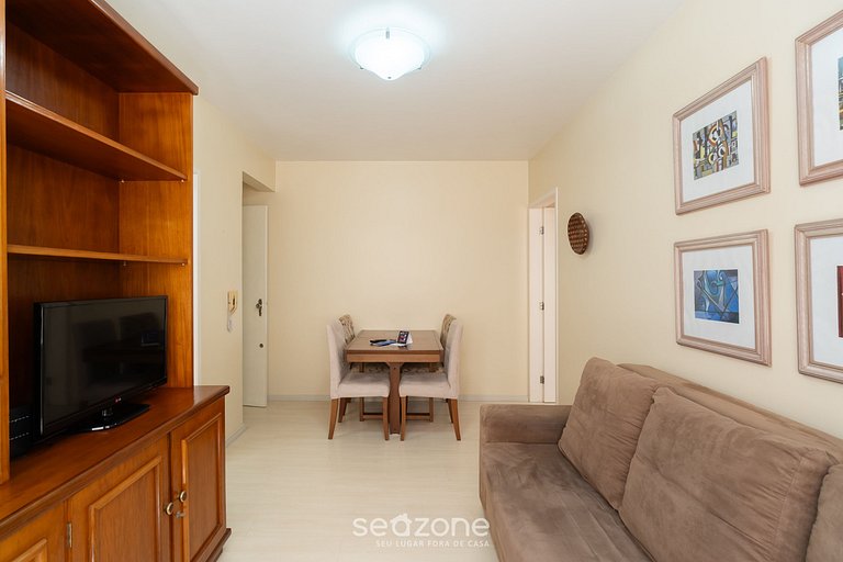 Apto 1 Quarto no Centro de Floripa CPX0505