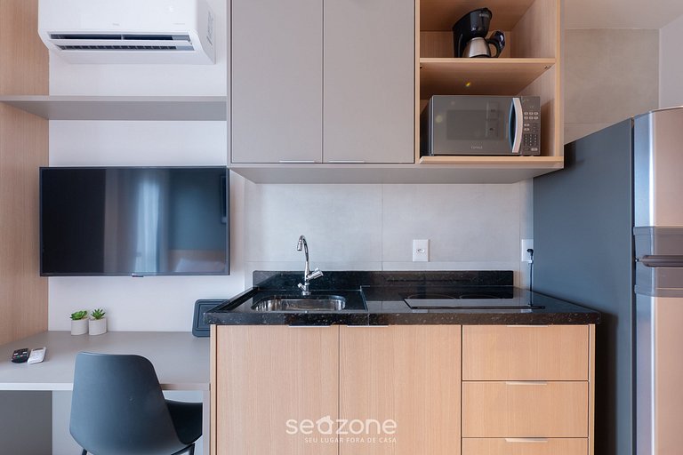 Estúdio Vista Mar a 230 m da Praia ONE0804