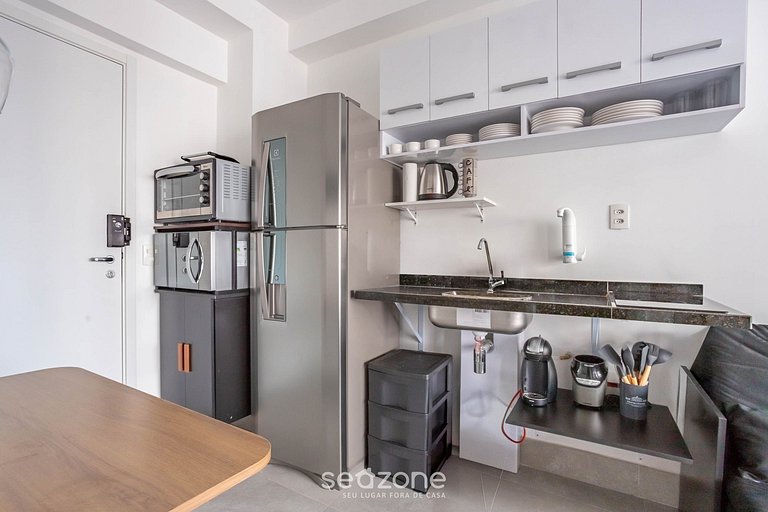 Estudio moderno a 250m del metro Paulista NXO2104