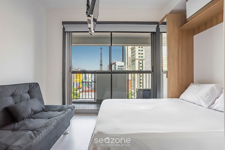 Estudio moderno a 250m del metro Paulista NXO2104