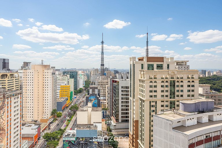 Estudio moderno a 250m del metro Paulista NXO2104