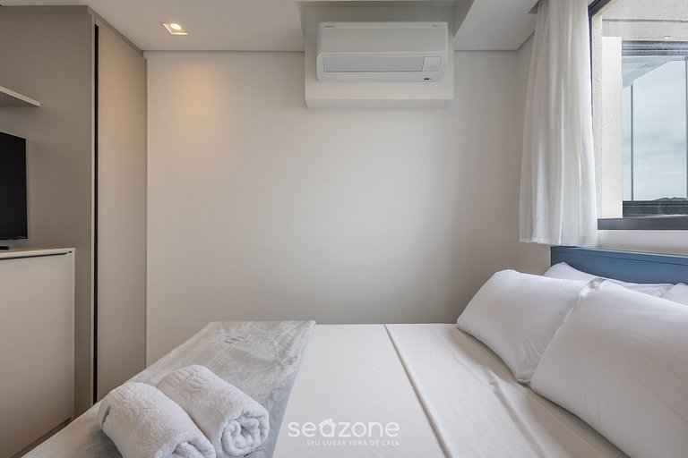 Apto con vista al mar y balcón gourmet SKL1201