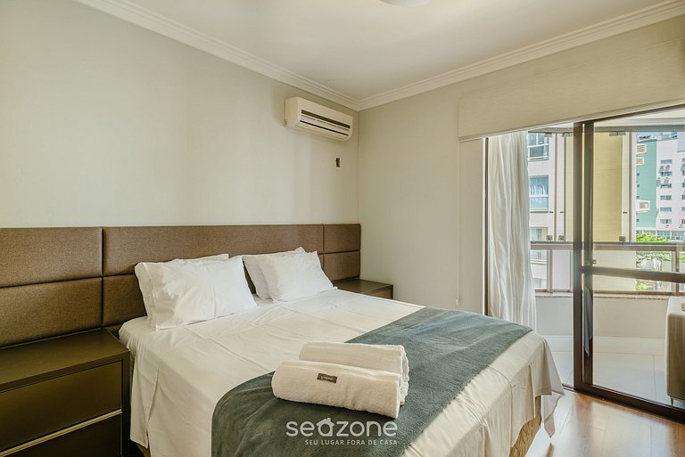 Apto c/ balcón y parrilla a 200 m del mar TVN0301