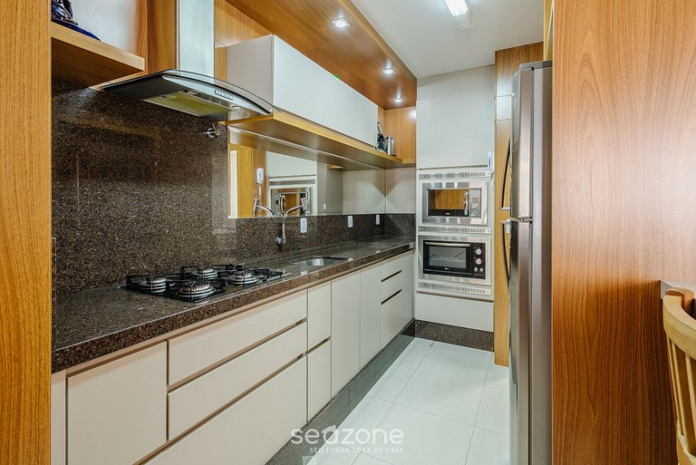 Apto c/ balcón y parrilla a 200 m del mar TVN0301