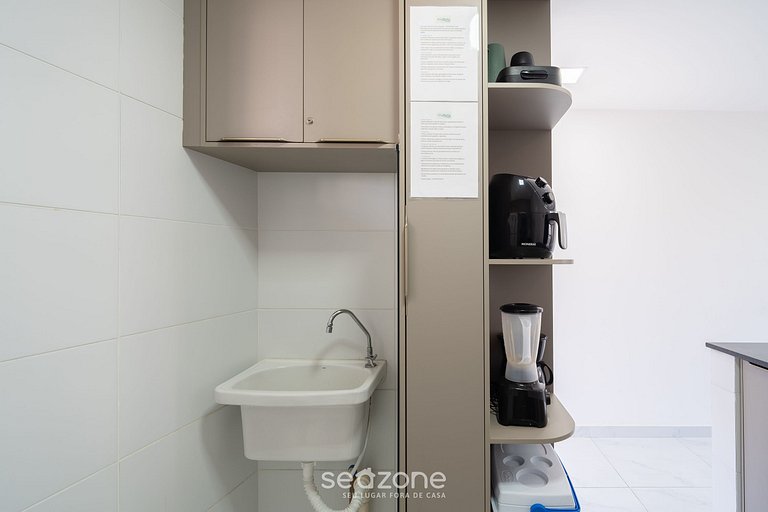 Apto a 350m da Praia em cond. c/ piscina PTA0203