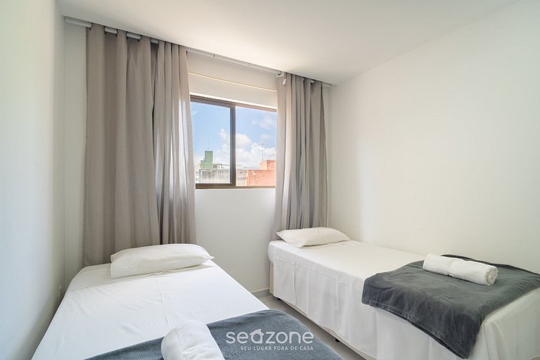 Apto a 2 min de la Playa en cond c piscina PTA0203