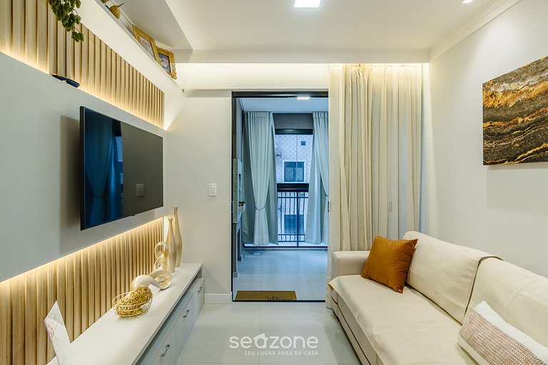 Apto con balcón y parrilla a 700m del mar VNVA1305