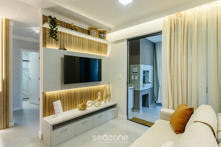 Apto con balcón y parrilla a 700m del mar VNVA1305