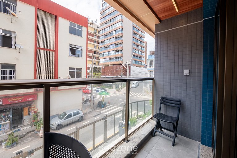 Studio completo na Barra a 270m do Mar CAO0103