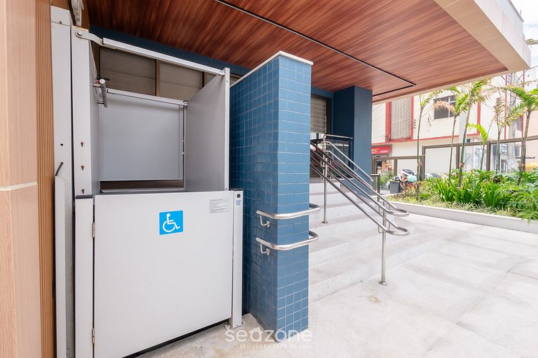 Studio en edif. c/ piscina, a 270m del mar CAO0903