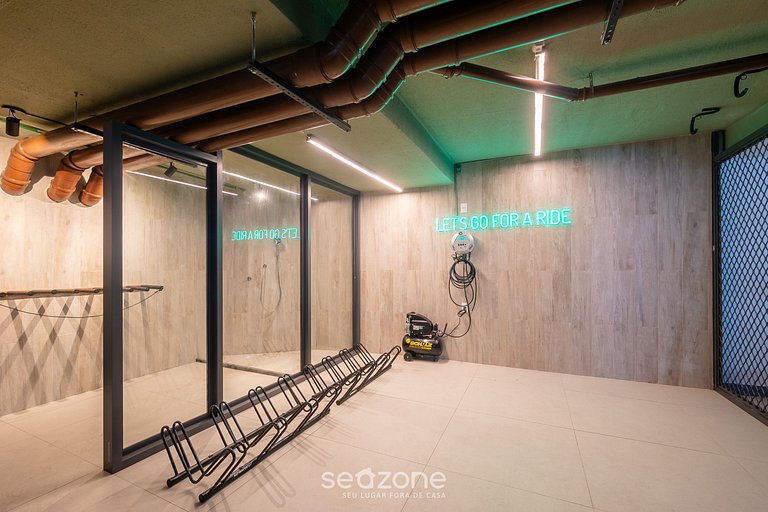 Studio em edf. c/ Piscina a 270m do Mar CAO0903