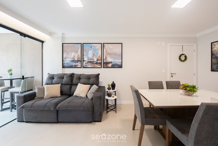 Dto. c/ parrilla y balcón, a 700 m del mar VNV1204