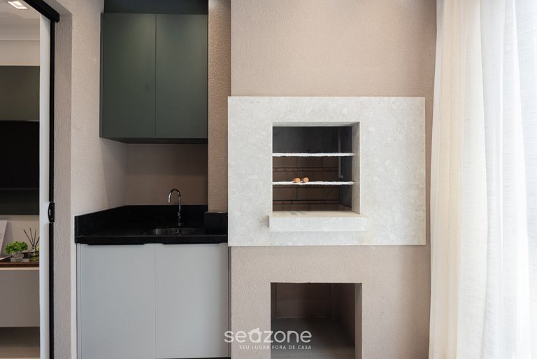 Dto. c/ parrilla y balcón, a 700 m del mar VNV1204