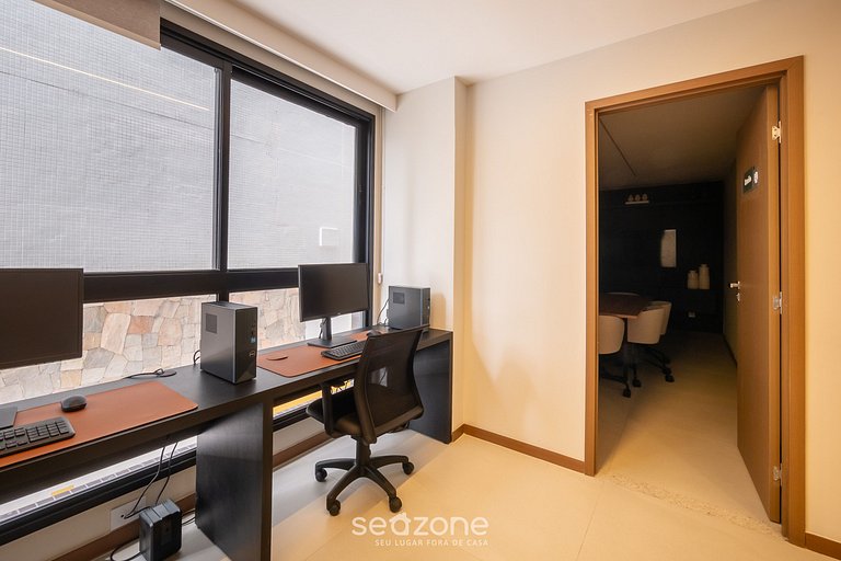 Apart moderno en condominio con gimnasio HGR0101