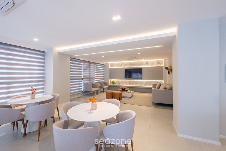 Apto c/ 1 suite, en edificio con gimnasio HGR0609