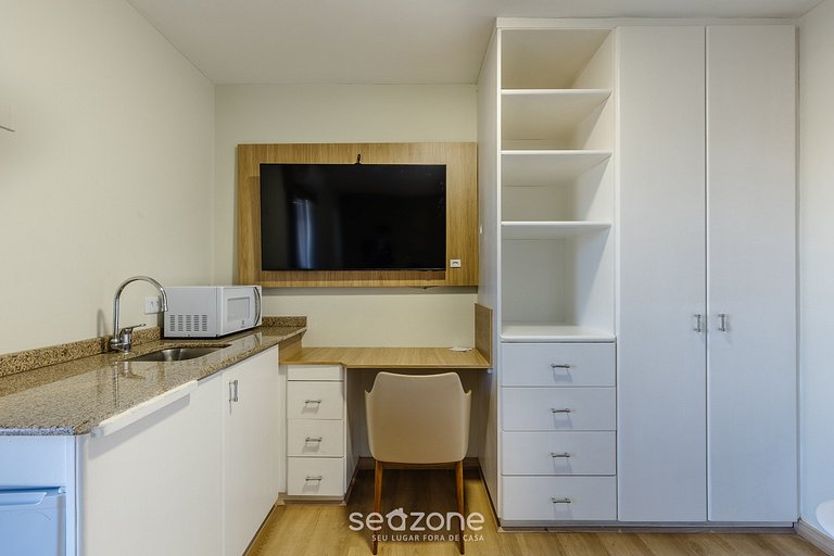 Estudio en edificio c/ piscina en Curitiba UPP0507