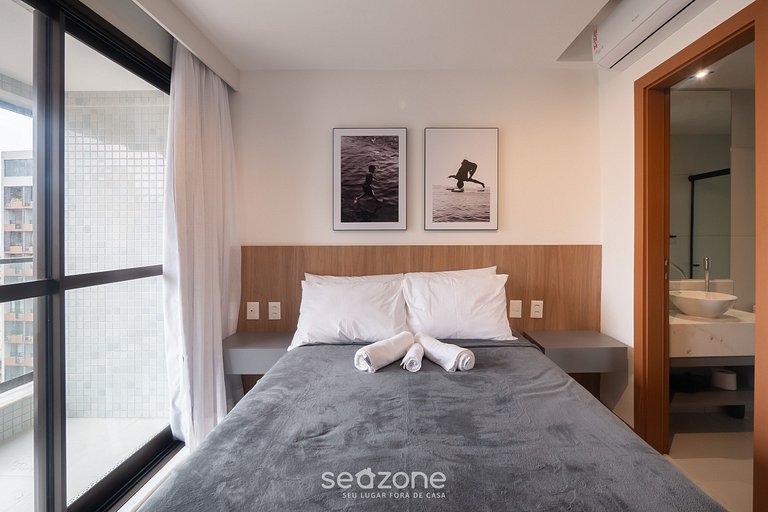 Studio moderno a 500 m de la playa, Barra ZNB1401