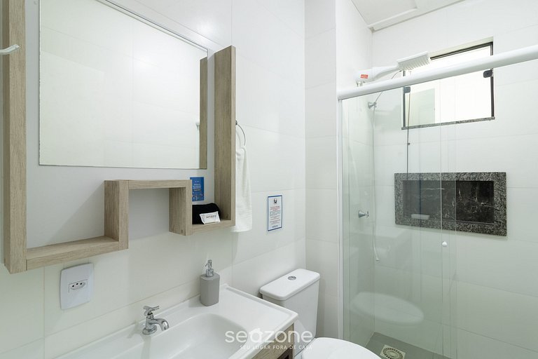 Apt de 2DR c/ barbacoa a 850 m de la playa LBR0201