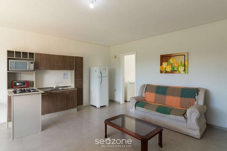 Apt de 2DR c/ barbacoa a 850 m de la playa LBR0201