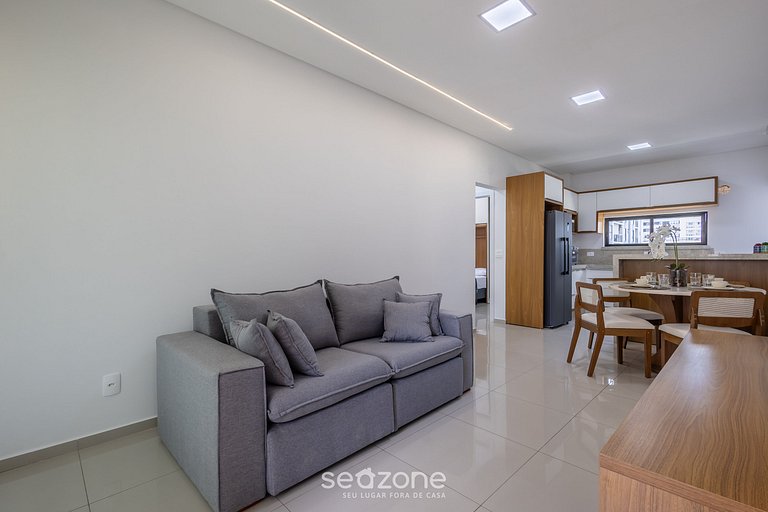 Apt c/ 2 suites y parrilla, 650 m del mar RGO0301