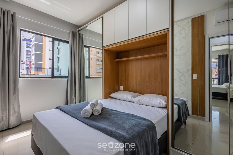 Apt c/ 2 suites y parrilla, 650 m del mar RGO0301