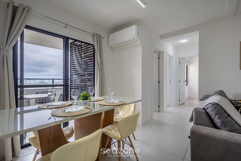 Apto en cond. c/ piscina y jacuzzi, Penha SKL1005