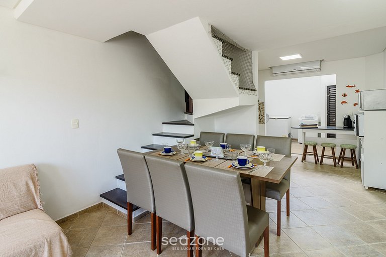 Casa em cond. Beira-Mar com piscina MCS0057