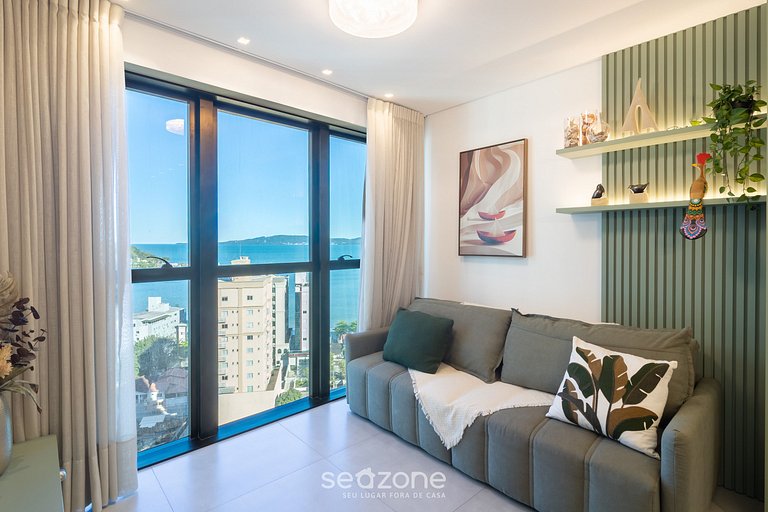 Apartamento elegante a 280 metros da praia MHF1503