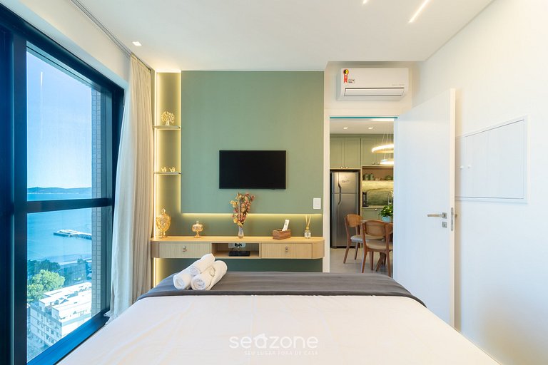 Apartamento elegante a 280 metros da praia MHF1503
