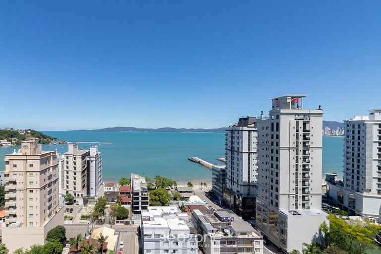 Apto c/ balcón y parrillero, 280 m del mar MHF1508