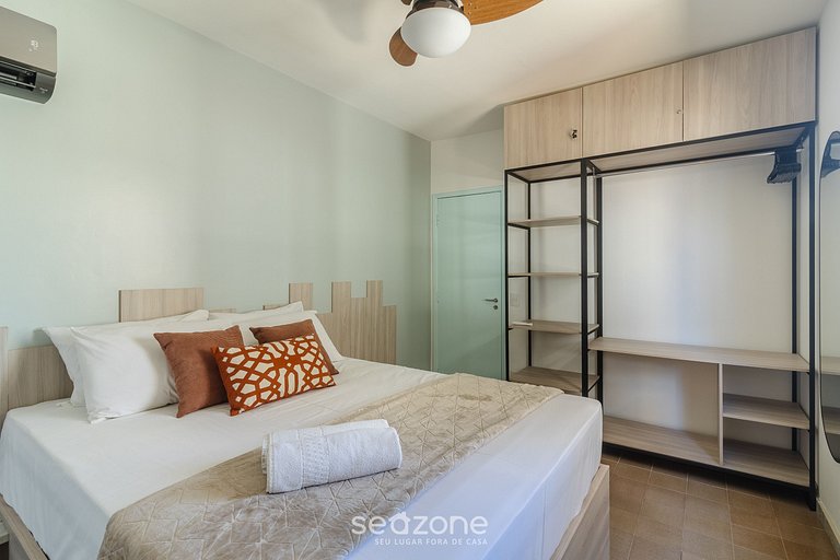 Apto 3H a 300 m de la playa en Cabo Frio - ECS0202