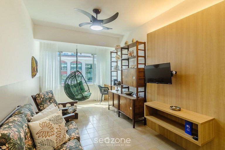 Apto 3H a 300 m de la playa en Cabo Frio - ECS0202