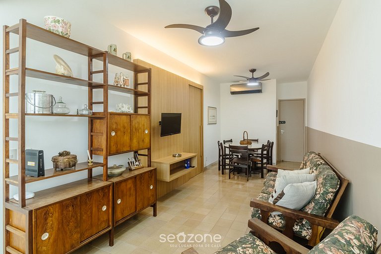 Apto 3Q a 300m da Praia em Cabo Frio - ECS0202