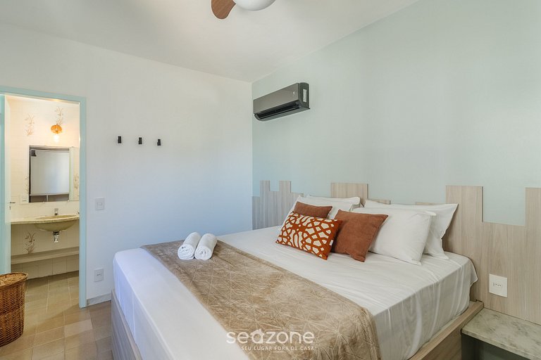 Apto 3H a 300 m de la playa en Cabo Frio - ECS0202