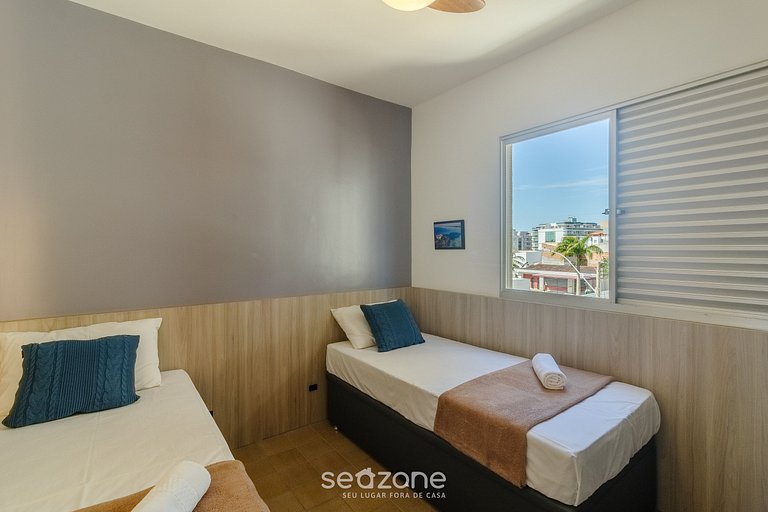 Apto 3H a 300 m de la playa en Cabo Frio - ECS0202