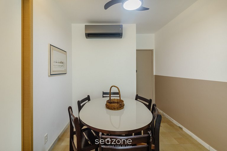 Apto 3H a 300 m de la playa en Cabo Frio - ECS0202