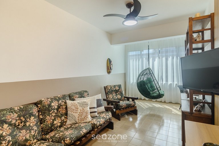 Apto 3H a 300 m de la playa en Cabo Frio - ECS0202