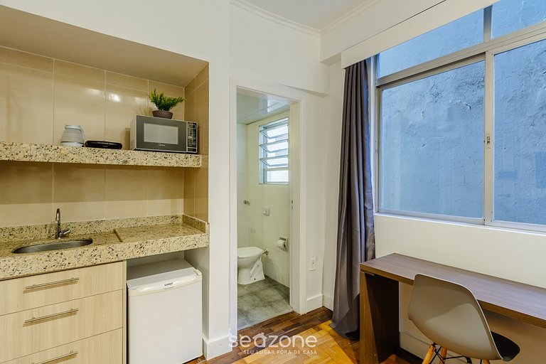 Studio completo no coração cultural de POA ELS0603