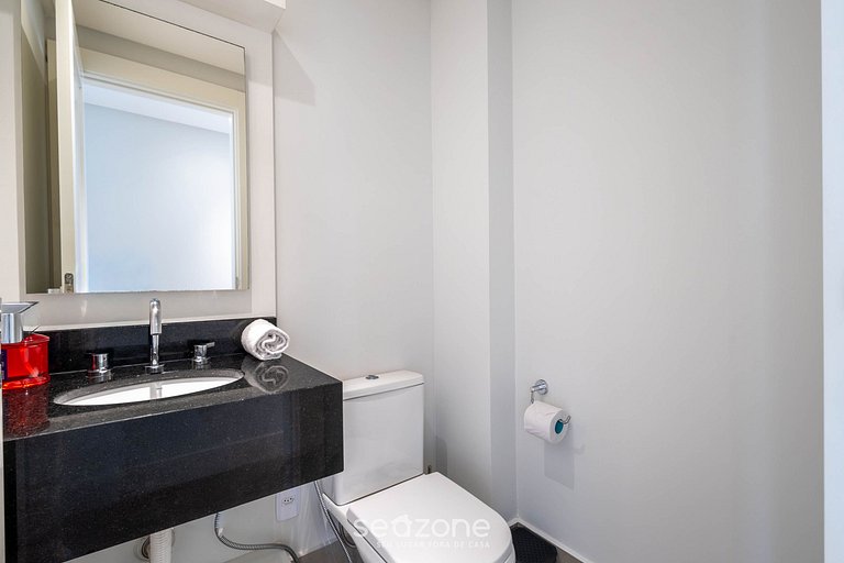 Apto c/ Jacuzzi a 750 m da Praia PIA0101