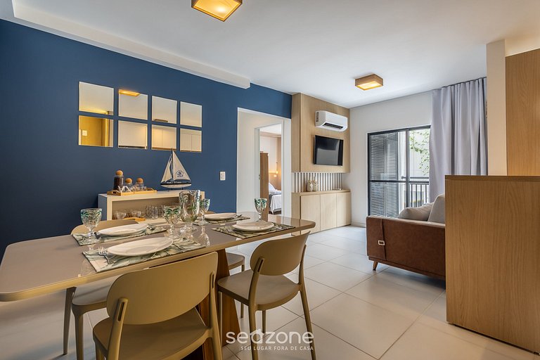 Apto c/ Churrasq. em Cond. c/ Piscina MCB0507