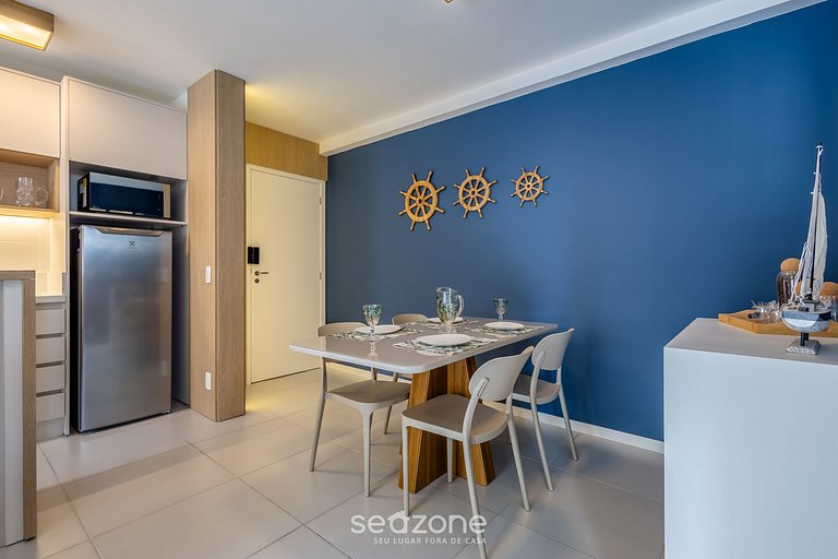 Apto c/ Parrilla en Cond. c/ Piscina MCB0507