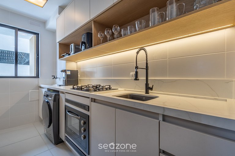 Apto c/ Parrilla en Cond. c/ Piscina MCB0507