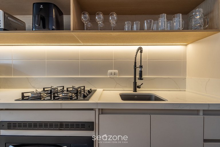 Apto c/ Parrilla en Cond. c/ Piscina MCB0507