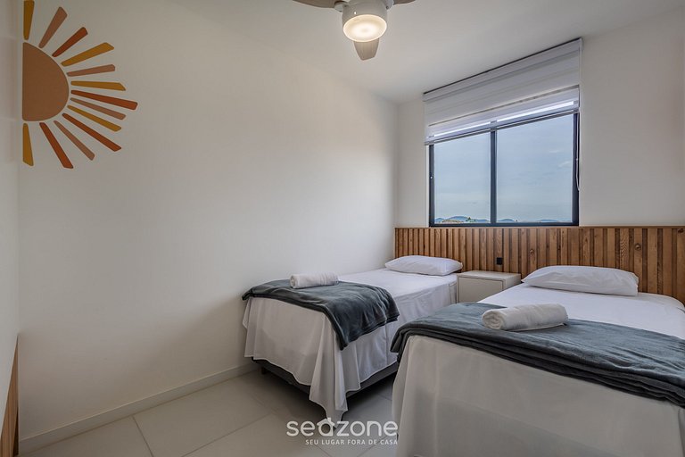 Apto c/ Parrilla en Cond. c/ Piscina MCB0507