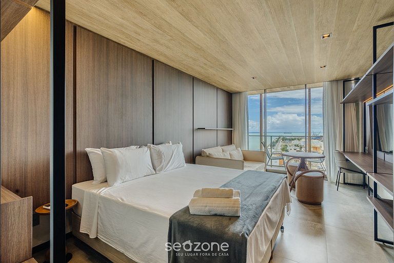 Estudio completo c/ vista al mar en Maceió NWT1416